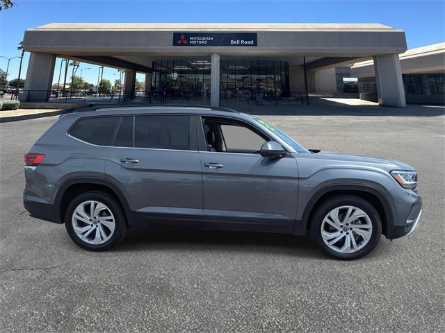 used 2021 Volkswagen Atlas car, priced at $22,987