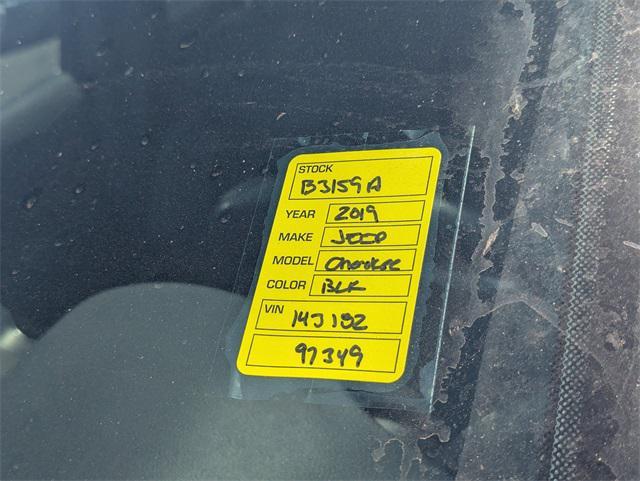 used 2019 Jeep Cherokee car, priced at $11,987