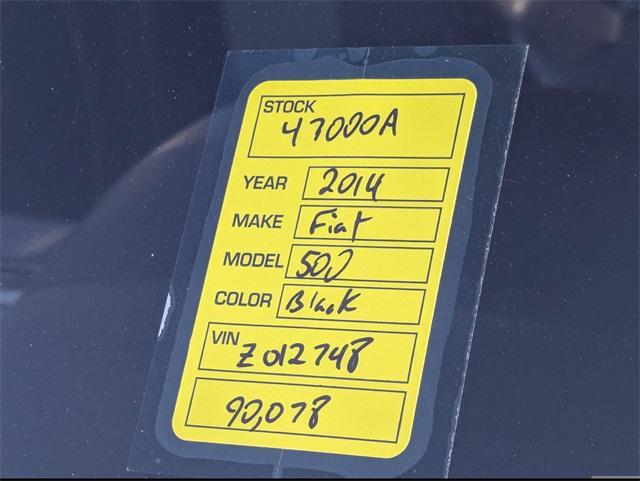 used 2014 FIAT 500 car, priced at $4,987