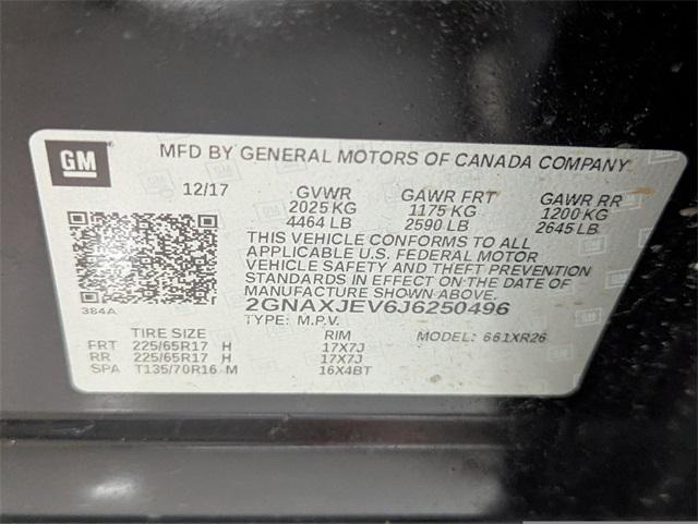 used 2018 Chevrolet Equinox car, priced at $12,348