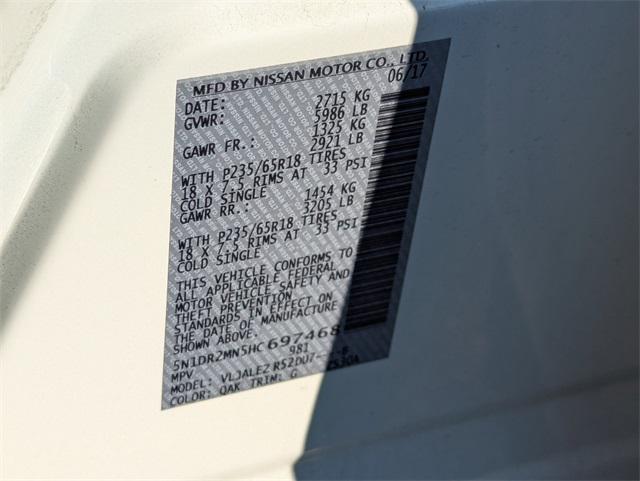 used 2017 Nissan Pathfinder car, priced at $9,987