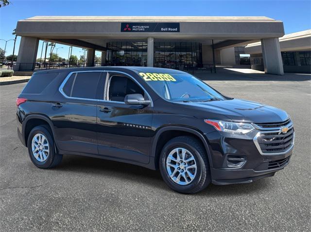 used 2021 Chevrolet Traverse car, priced at $24,986