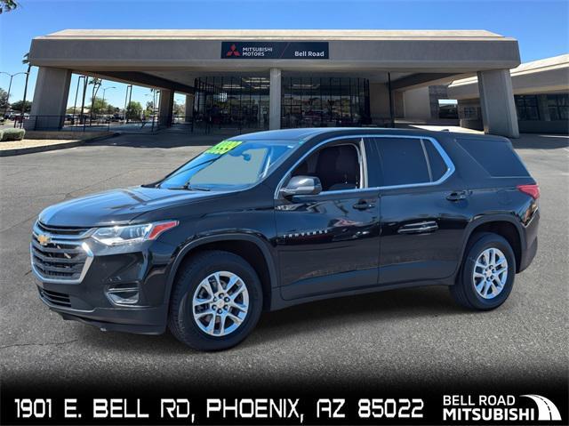 used 2021 Chevrolet Traverse car, priced at $24,986