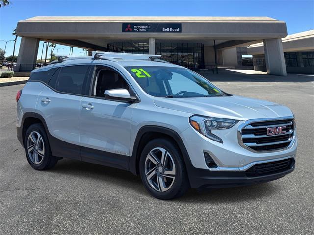 used 2021 GMC Terrain car, priced at $15,798