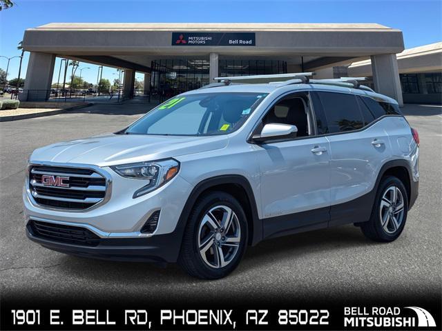 used 2021 GMC Terrain car, priced at $15,798