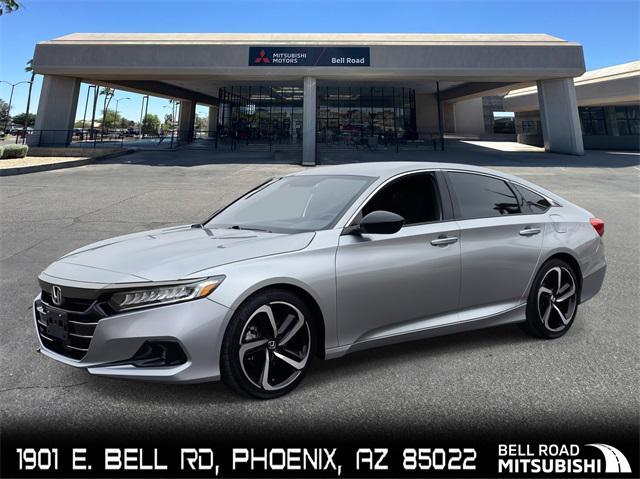 used 2021 Honda Accord car, priced at $23,678