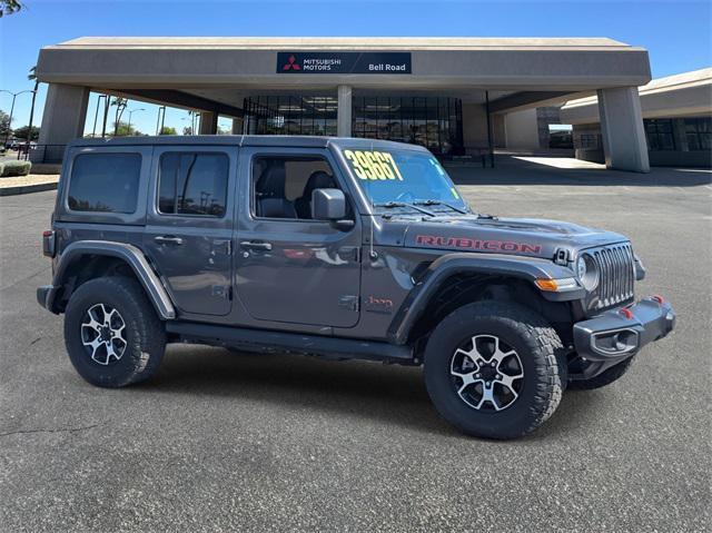 used 2021 Jeep Wrangler Unlimited car, priced at $35,467