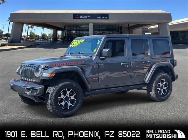 used 2021 Jeep Wrangler Unlimited car, priced at $32,987