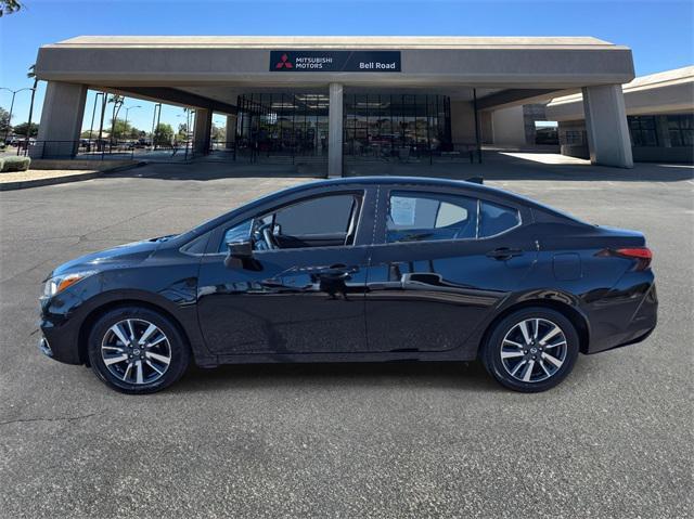 used 2021 Nissan Versa car, priced at $14,987