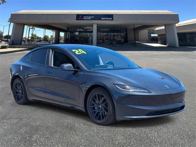used 2024 Tesla Model 3 car, priced at $32,497
