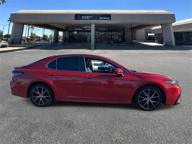 used 2021 Toyota Camry car, priced at $20,197