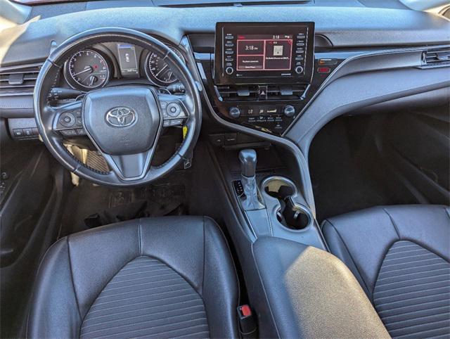 used 2021 Toyota Camry car, priced at $20,197