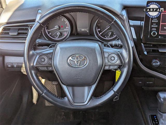 used 2021 Toyota Camry car, priced at $18,928