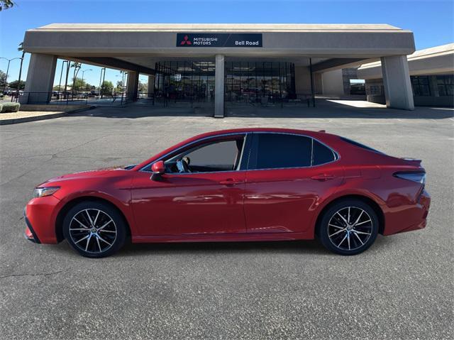 used 2021 Toyota Camry car, priced at $20,197