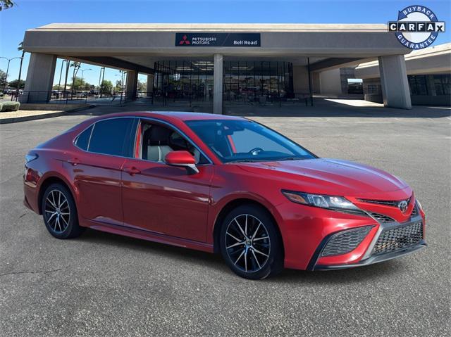 used 2021 Toyota Camry car, priced at $18,928