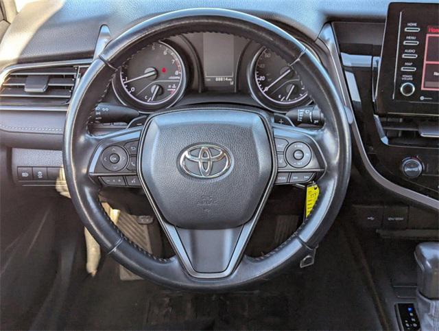 used 2021 Toyota Camry car, priced at $20,197