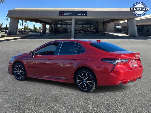 used 2021 Toyota Camry car, priced at $18,928