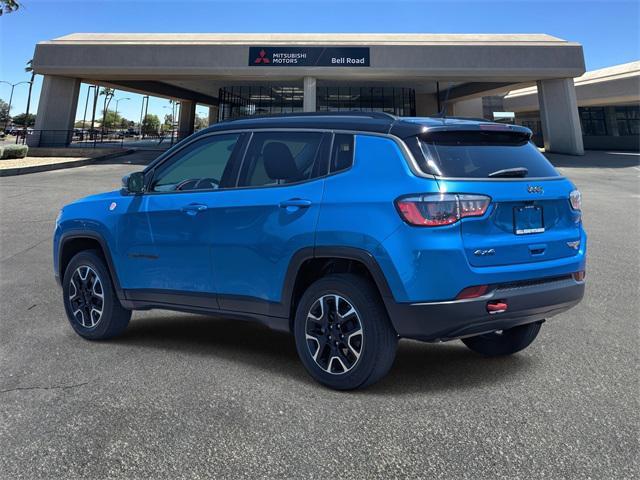 used 2020 Jeep Compass car, priced at $15,637