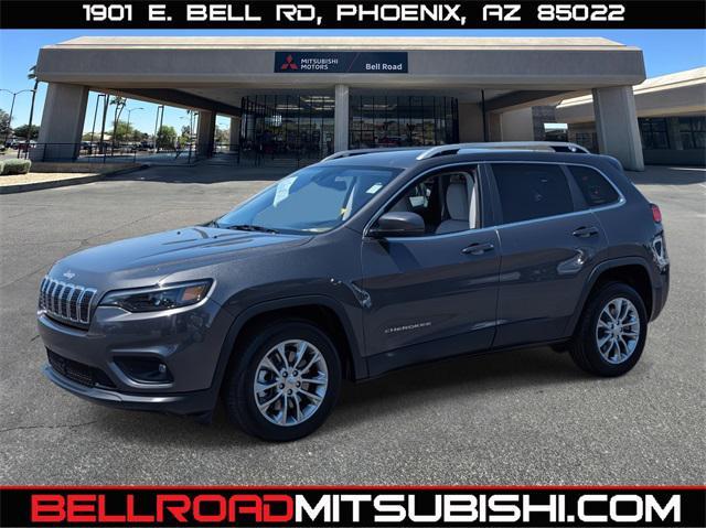 used 2021 Jeep Cherokee car, priced at $21,784
