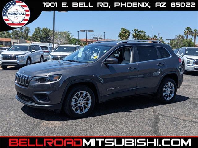 used 2021 Jeep Cherokee car, priced at $19,254