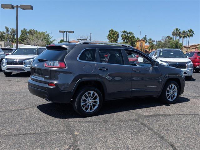 used 2021 Jeep Cherokee car, priced at $19,254
