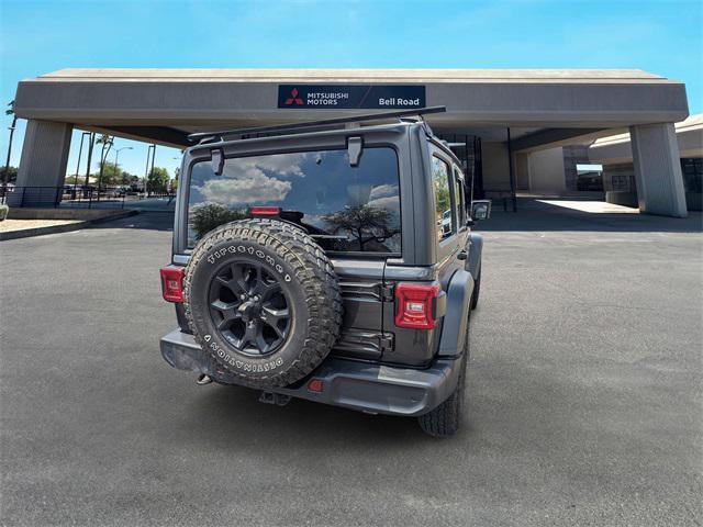 used 2020 Jeep Wrangler Unlimited car, priced at $29,986