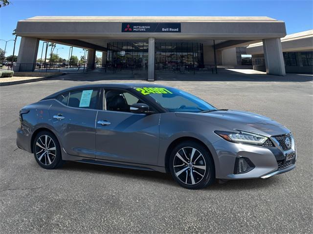 used 2021 Nissan Maxima car, priced at $22,587