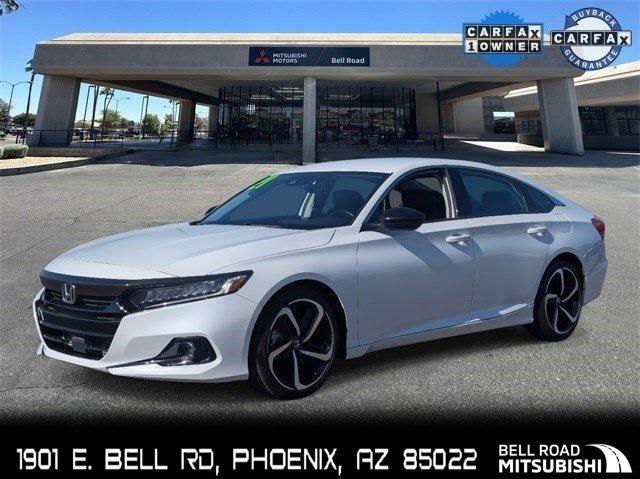 used 2021 Honda Accord car, priced at $23,697