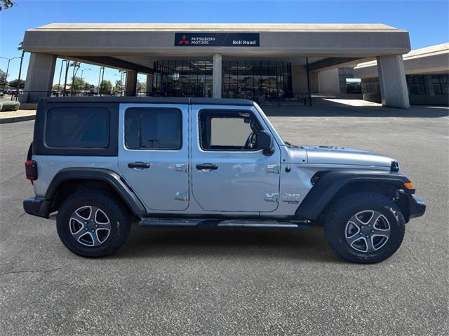 used 2020 Jeep Wrangler Unlimited car, priced at $27,318