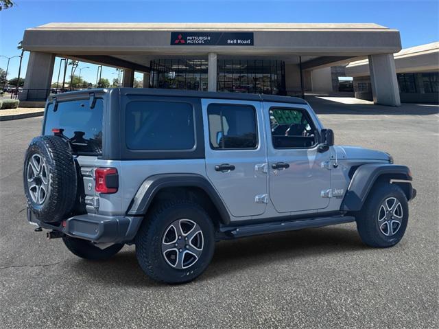 used 2020 Jeep Wrangler Unlimited car, priced at $27,318