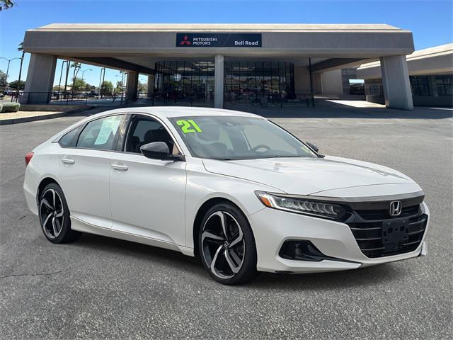 used 2021 Honda Accord car, priced at $22,397