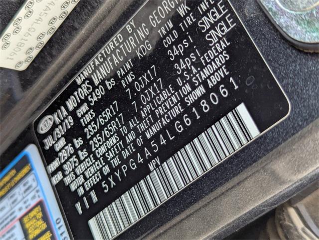 used 2020 Kia Sorento car, priced at $12,705