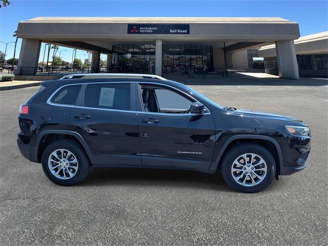 used 2020 Jeep Cherokee car, priced at $15,348