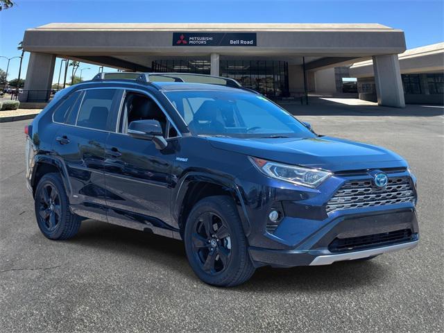 used 2020 Toyota RAV4 Hybrid car, priced at $28,987