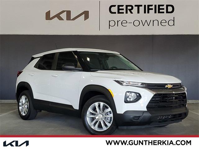 used 2021 Chevrolet TrailBlazer car, priced at $16,514