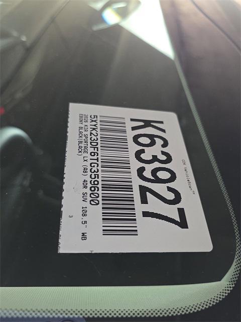 new 2026 Kia Sportage car, priced at $31,085