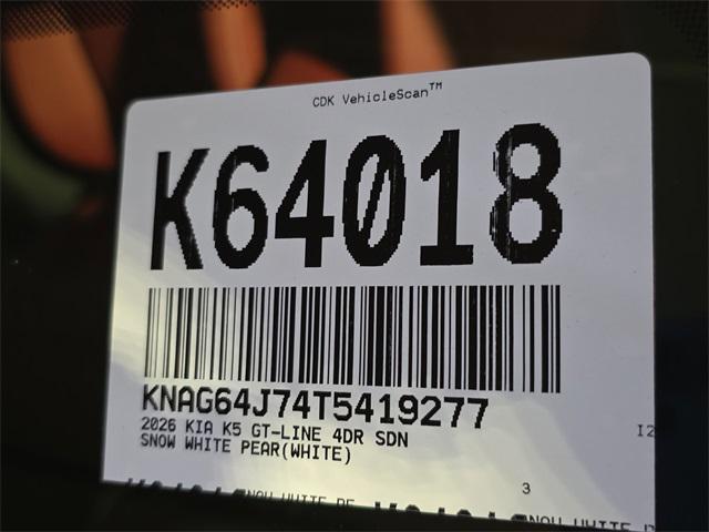 new 2026 Kia K5 car, priced at $30,575