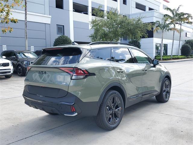 new 2025 Kia Sportage car, priced at $40,710