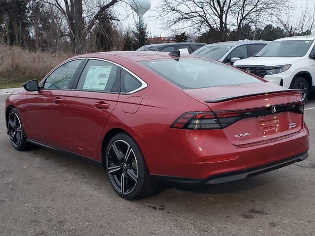 new 2025 Honda Accord Hybrid car, priced at $34,205