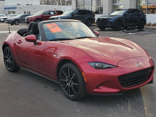 new 2024 Mazda MX-5 Miata car, priced at $35,512