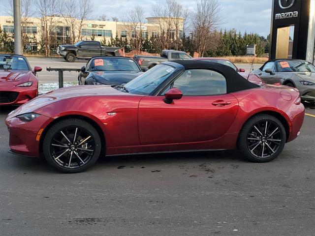 new 2024 Mazda MX-5 Miata car, priced at $35,512