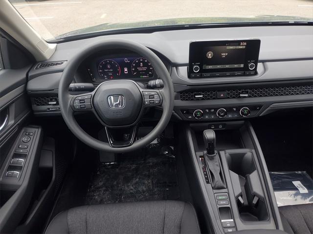 new 2025 Honda Accord car, priced at $30,710