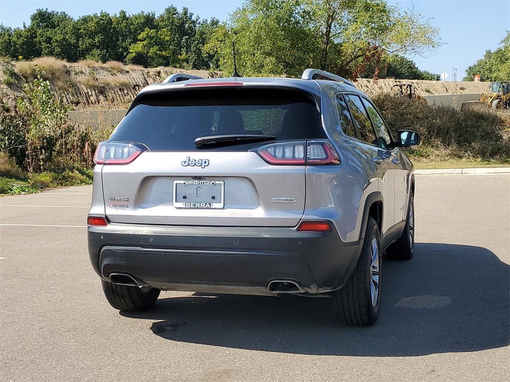 used 2021 Jeep Cherokee car, priced at $21,200