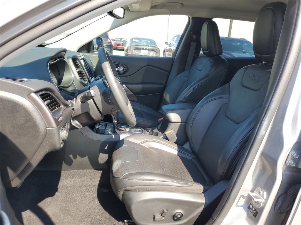 used 2021 Jeep Cherokee car, priced at $21,200