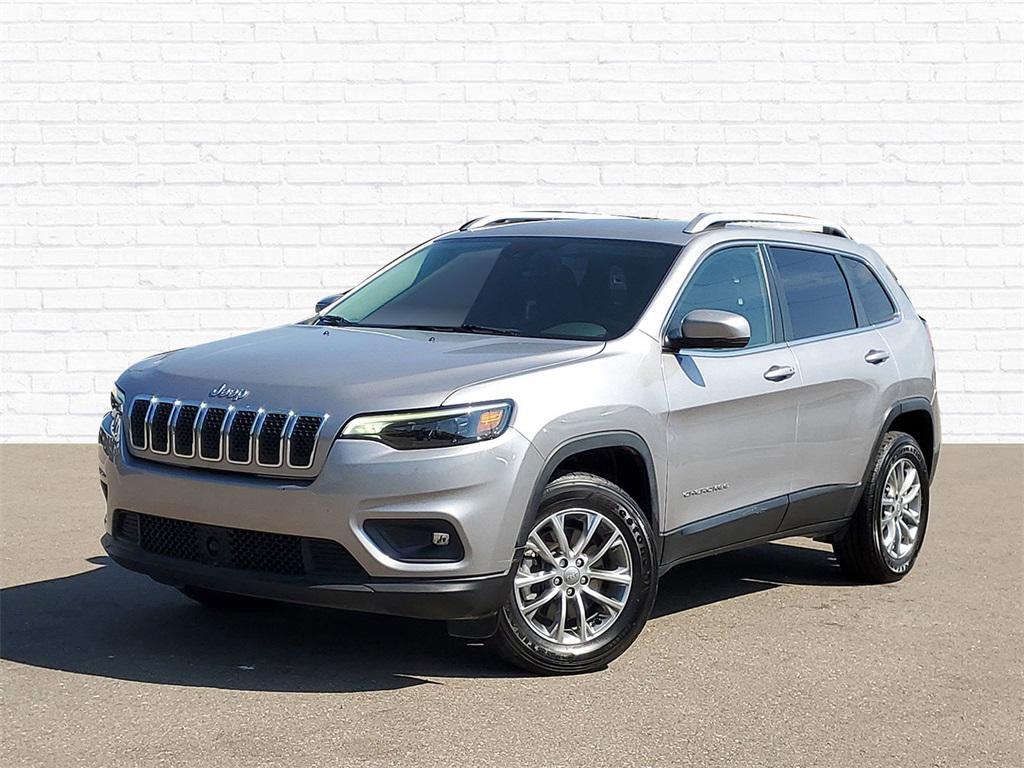 used 2021 Jeep Cherokee car, priced at $21,450