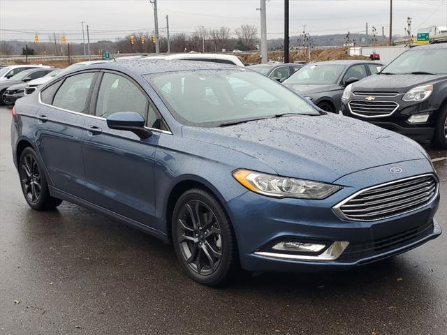 used 2018 Ford Fusion car, priced at $13,400