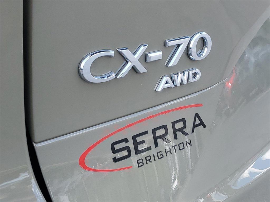 new 2025 Mazda CX-70 car, priced at $52,030