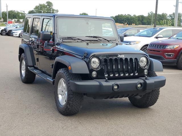 used 2017 Jeep Wrangler Unlimited car, priced at $20,700