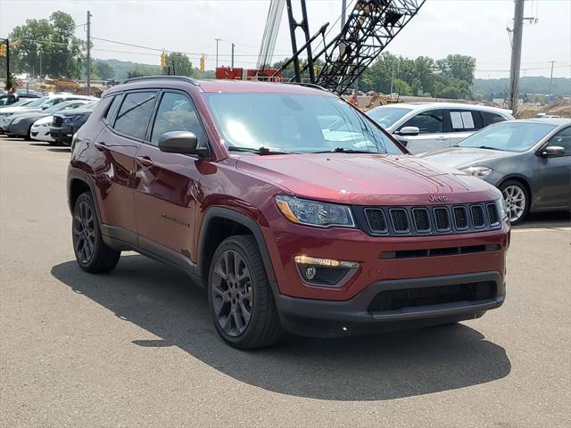 used 2021 Jeep Compass car, priced at $19,600