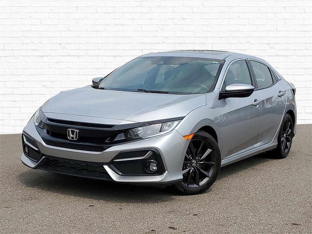 used 2021 Honda Civic car, priced at $21,400